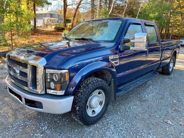 1FTWW30588EB33352 - 2008 FORD F350 SRW S BLUE photo 2