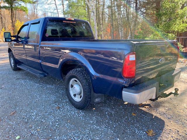 1FTWW30588EB33352 - 2008 FORD F350 SRW S BLUE photo 6