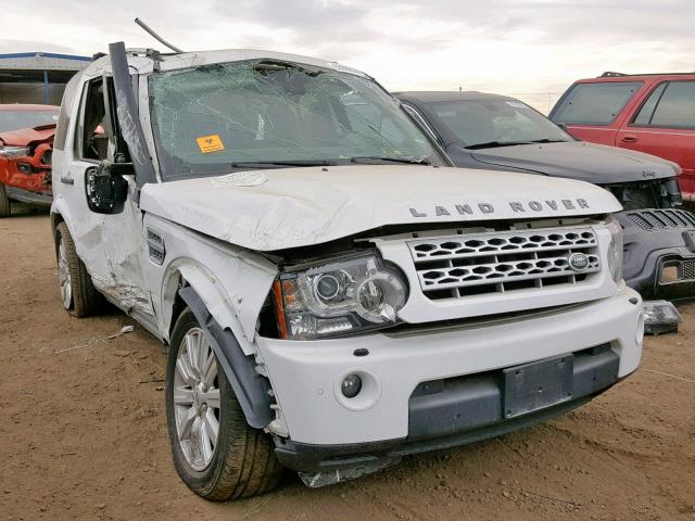 SALAK2D49CA600983 - 2012 LAND ROVER LR4 HSE LU WHITE photo 2