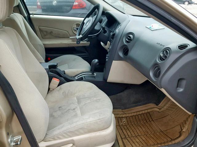 2G2WP522151162091 - 2005 PONTIAC GRAND PRIX GOLD photo 5