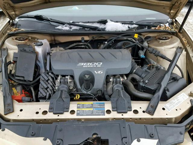 2G2WP522151162091 - 2005 PONTIAC GRAND PRIX GOLD photo 7