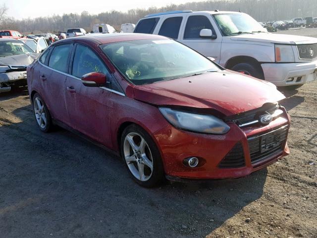 1FADP3J21DL288295 - 2013 FORD FOCUS TITA RED photo 1