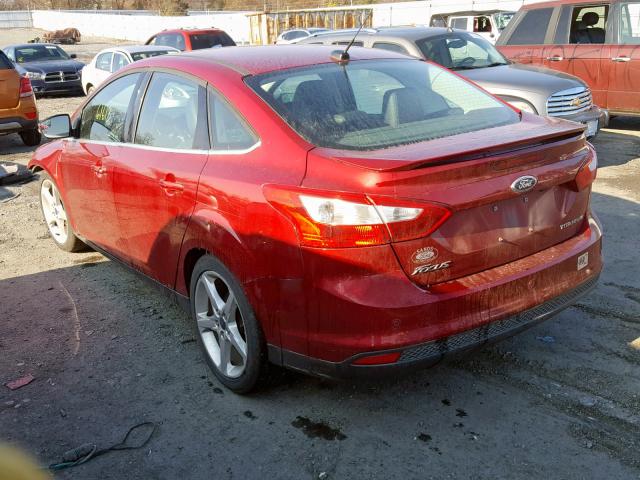 1FADP3J21DL288295 - 2013 FORD FOCUS TITA RED photo 3