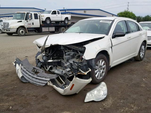 1C3LC46D59N567296 - 2009 CHRYSLER SEBRING LX WHITE photo 2