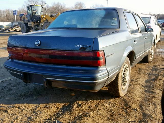 1G4AG55N8P6428256 - 1993 BUICK CENTURY SP GREEN photo 4