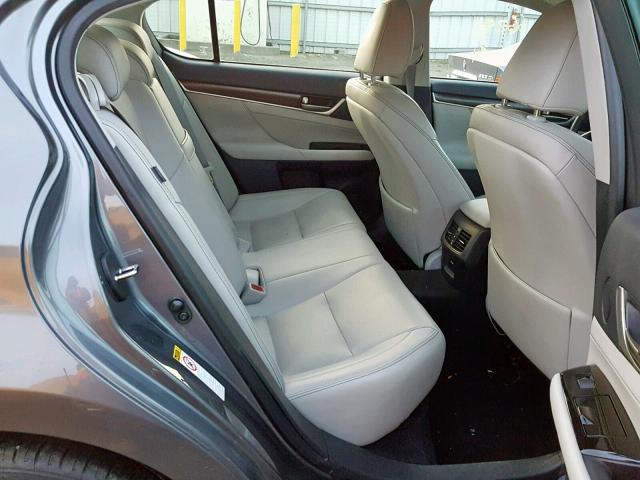 JTHCE1BL1D5010104 - 2013 LEXUS GS 350 SILVER photo 6