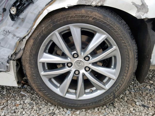 JN1BV7AR0EM687189 - 2014 INFINITI Q50 BASE WHITE photo 10