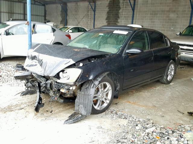 1N4BL11D34C154476 - 2004 NISSAN ALTIMA SE BLACK photo 2