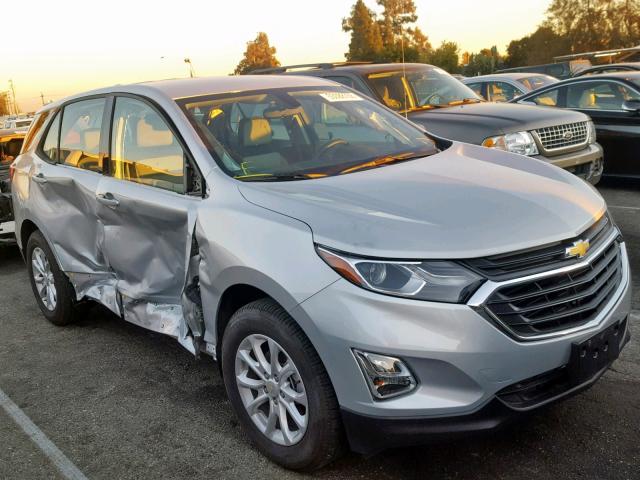 2GNAXHEV9J6231126 - 2018 CHEVROLET EQUINOX LS SILVER photo 1