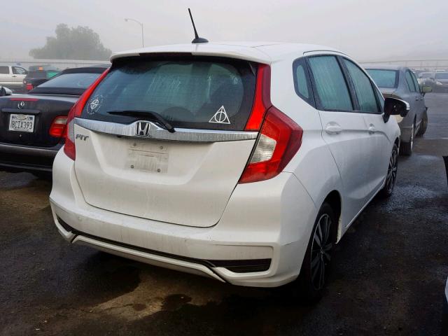 3HGGK5H86JM723870 - 2018 HONDA FIT EX WHITE photo 4