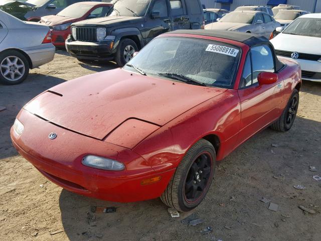 JM1NA3531S0610225 - 1995 MAZDA MX-5 MIATA RED photo 2