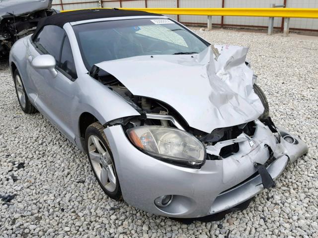 4A3AL25FX7E024160 - 2007 MITSUBISHI ECLIPSE SP SILVER photo 1