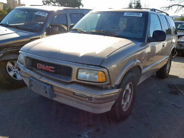 1GKCS13W5T2560722 - 1996 GMC JIMMY TAN photo 2