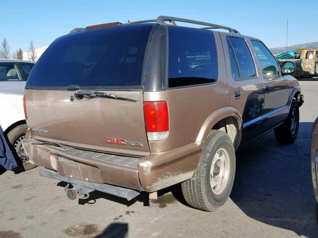 1GKCS13W5T2560722 - 1996 GMC JIMMY TAN photo 4