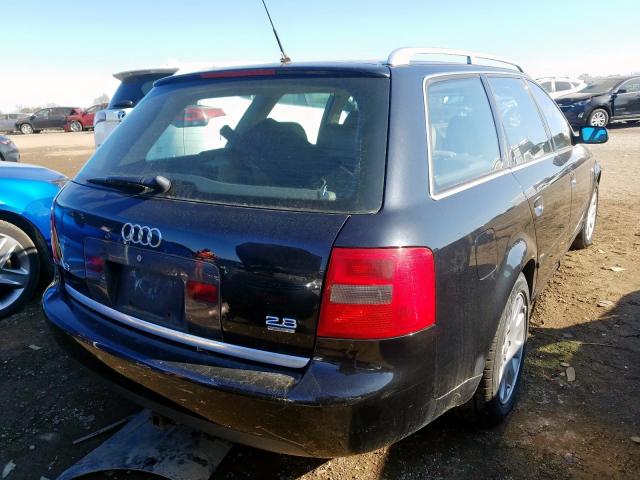 WAULH64B61N002938 - 2001 AUDI A6 2.8 AVA BLACK photo 4