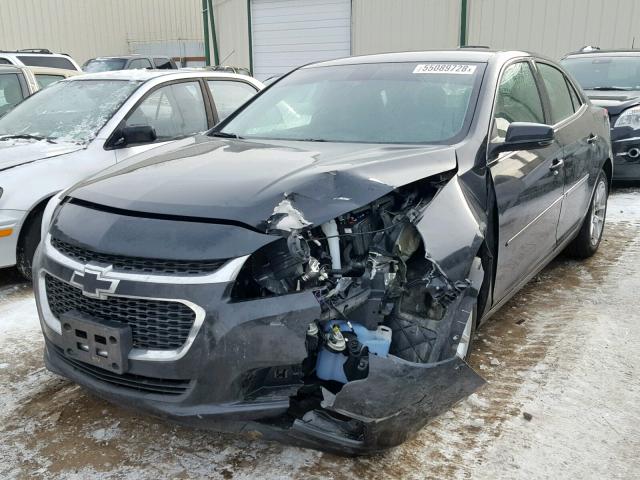 1G11C5SL5FF192871 - 2015 CHEVROLET MALIBU 1LT BLACK photo 2