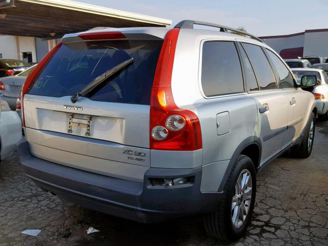 YV1CZ91H931021076 - 2003 VOLVO XC90 T6 SILVER photo 4