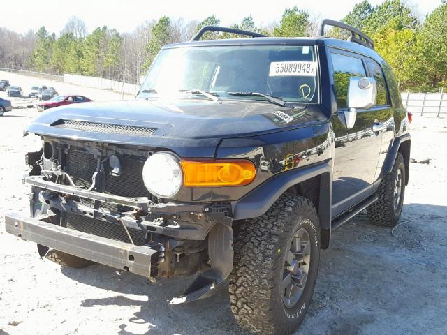 JTEBU11F070057987 - 2007 TOYOTA FJ CRUISER BLACK photo 2