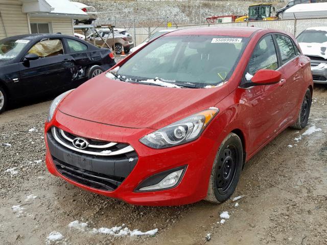 KMHD35LE7DU050630 - 2013 HYUNDAI ELANTRA GT RED photo 2