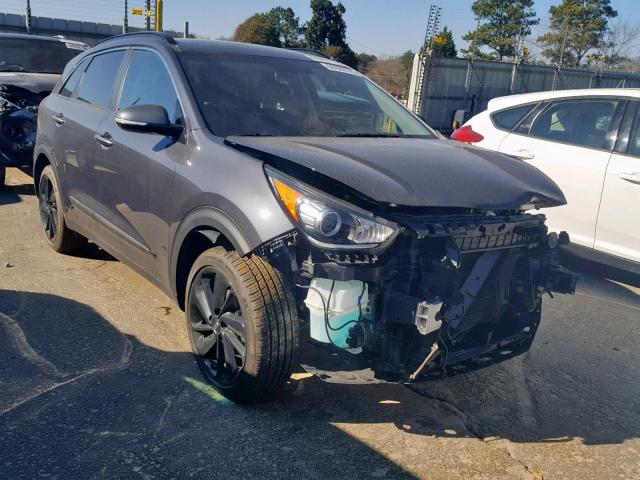 KNDCC3LCXJ5152299 - 2018 KIA NIRO EX GRAY photo 1