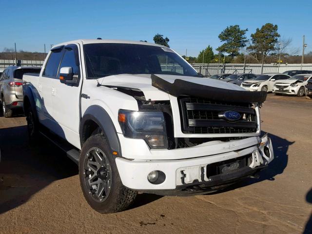 1FTFW1EFXDFB27840 - 2013 FORD F150 SUPER WHITE photo 1