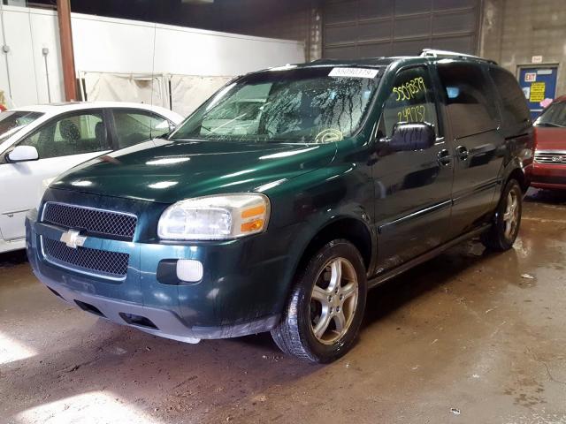 1GNDV23LX5D260594 - 2005 CHEVROLET UPLANDER L GREEN photo 2