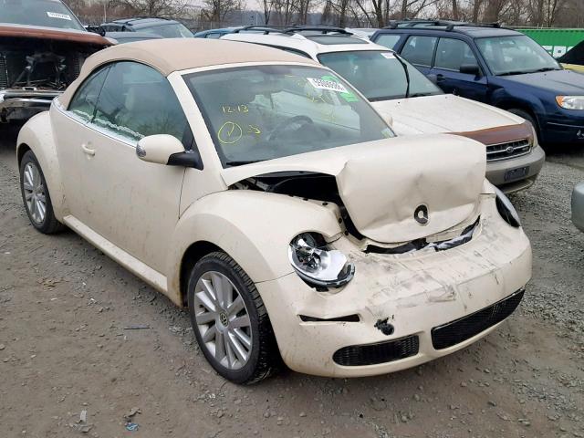 3VWRG3AL2AM003748 - 2010 VOLKSWAGEN NEW BEETLE BEIGE photo 1