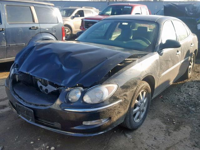 2G4WC582281175821 - 2008 BUICK LACROSSE C BLACK photo 2