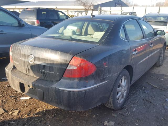 2G4WC582281175821 - 2008 BUICK LACROSSE C BLACK photo 4