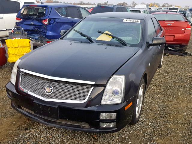 1G6DW677660212998 - 2006 CADILLAC STS BLACK photo 2