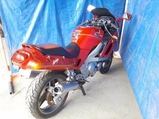 JKAZX4E14SB508405 - 1995 KAWASAKI ZX600 E RED photo 4