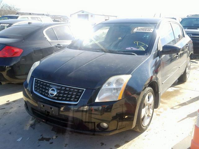 3N1AB61E38L667562 - 2008 NISSAN SENTRA 2.0 BLACK photo 2