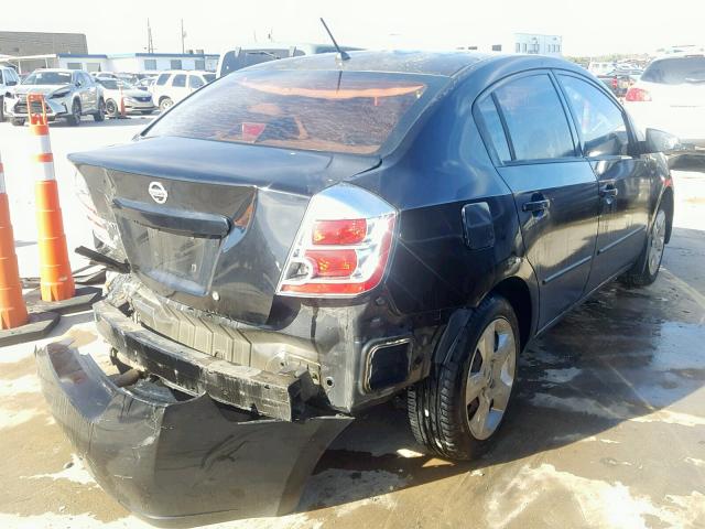 3N1AB61E38L667562 - 2008 NISSAN SENTRA 2.0 BLACK photo 4