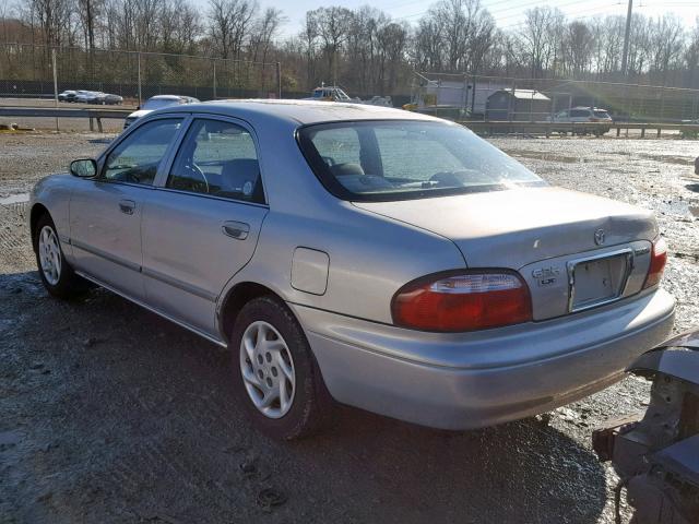 1YVGF22C8Y5172026 - 2000 MAZDA 626 ES SILVER photo 3