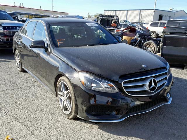 WDDHF5KB3GB314548 - 2016 MERCEDES-BENZ E 350 BLACK photo 1