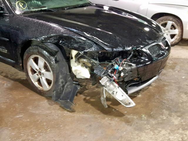 1G2WR52152F122053 - 2002 PONTIAC GRAND PRIX BLACK photo 10