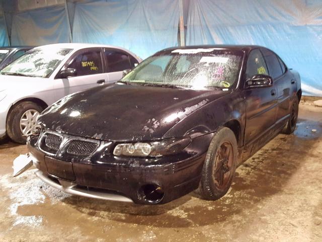 1G2WR52152F122053 - 2002 PONTIAC GRAND PRIX BLACK photo 2