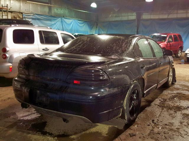 1G2WR52152F122053 - 2002 PONTIAC GRAND PRIX BLACK photo 4