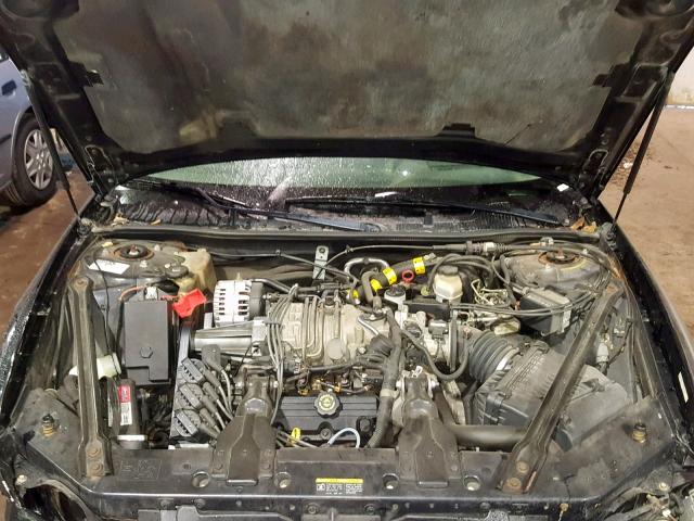 1G2WR52152F122053 - 2002 PONTIAC GRAND PRIX BLACK photo 7