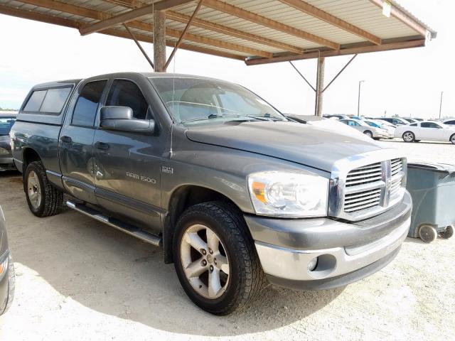 1D7HU18207J524505 - 2007 DODGE RAM 1500 S SILVER photo 1