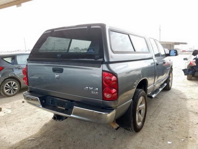 1D7HU18207J524505 - 2007 DODGE RAM 1500 S SILVER photo 4