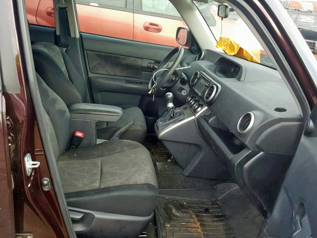 JTLZE4FE6EJ049311 - 2014 TOYOTA SCION XB Күлгін фото 5