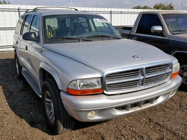 1D4HS48N43F629978 - 2003 DODGE DURANGO SL SILVER photo 1