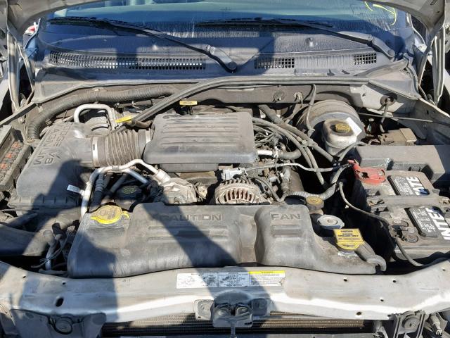 1D4HS48N43F629978 - 2003 DODGE DURANGO SL SILVER photo 7