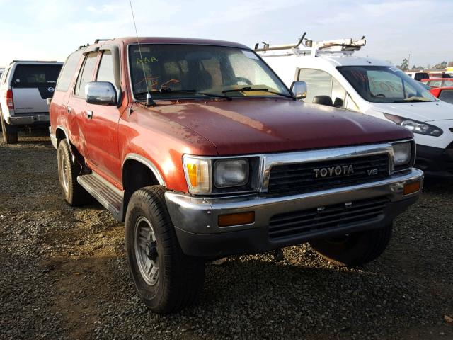 JT3VN39W4M0055822 - 1991 TOYOTA 4RUNNER VN BURGUNDY photo 1