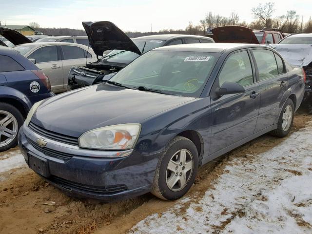1G1ZT54855F284914 - 2005 CHEVROLET MALIBU LS 蓝色 照片 2