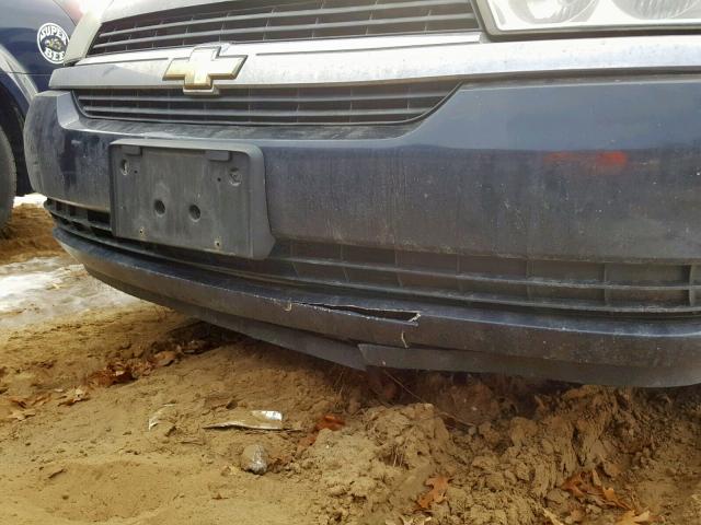 1G1ZT54855F284914 - 2005 CHEVROLET MALIBU LS 蓝色 照片 9