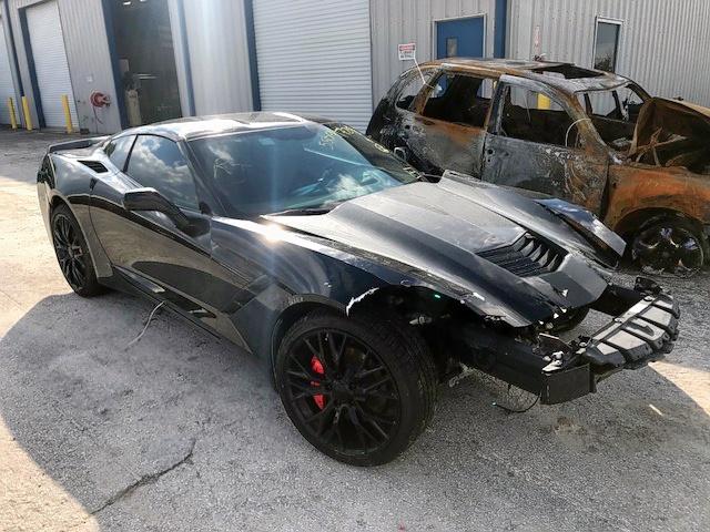 1G1YD2D78F5117209 - 2015 CHEVROLET CORVETTE S BLACK photo 1