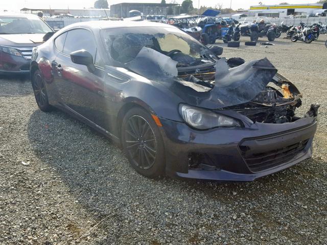 JF1ZCAC13D1602664 - 2013 SUBARU BRZ 2.0 LI GRAY photo 1