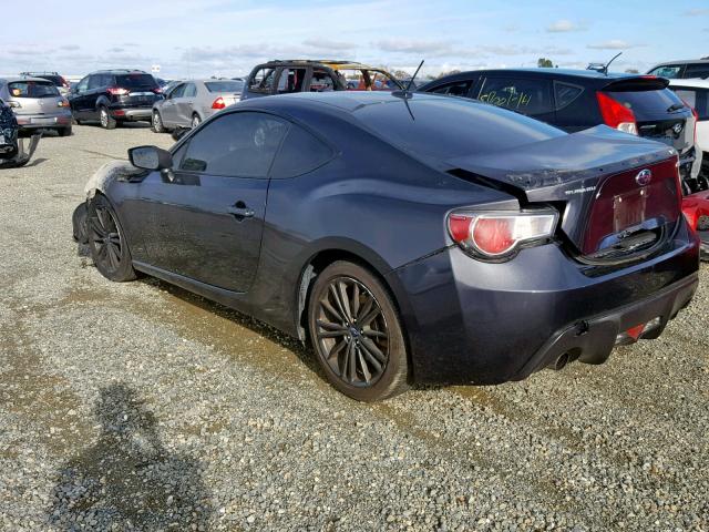 JF1ZCAC13D1602664 - 2013 SUBARU BRZ 2.0 LI GRAY photo 3